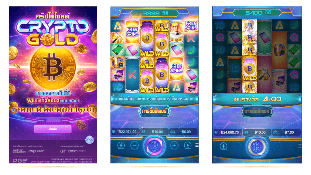 crypto gold slot